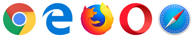 browser logos